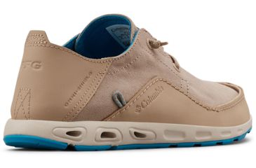 Image of Columbia Bahama Vent Relaxed PFG Boat Shoes - Mens, Oxford Tan, Modern Turq, Medium, 9, 1661511212-9