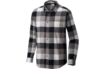 Image of Columbia Boulder Ridge Long Sleeve Flannel Shirt - Men's-Boulder Check-X-Large