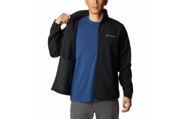 Image of Columbia Bowen Lake Softshell Jacket - Mens, Black, Large, 1725121010BlackL