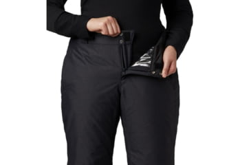 Image of Columbia Bugaboo OH Pant, Black, Black, 1X, Regular Inseam - Womens, 1623353011-1X-R