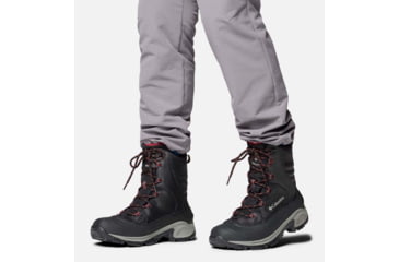 Image of Columbia Bugaboot III Boots - Mens, Black/Bright Red, 11.5 US, 1791221-012-11.5