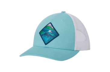 Image of Columbia Women's Snap Back Hat - Women's, Clear Blue, Mountain Patch, One Size, 1768401459-One Size