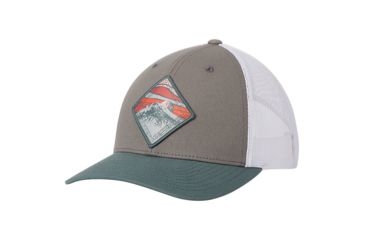 Image of Columbia Womens Snap Back Hat - Women's, Titanium, Mountain Patch, One Size, 1768401049-One Size