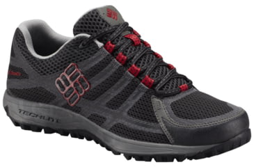 Image of Columbia Conspiracy III Hiking Shoe - Men's-Black/Intense Red-Medium-11 US