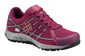 Image of Columbia Conspiracy III OutDry Hiking Shoe - Women's-Deep Blush/Coral-Medium-6.5 US