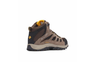Image of Columbia Crestwood Mid Waterproof Hiking Boot - Mens, Cordovan/Squash, 11.5, 176ovah8