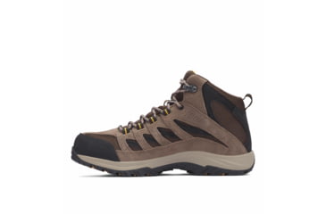Image of Columbia Crestwood Mid Waterproof Hiking Boot - Mens, Cordovan/Squash, 11.5, 176ovah8