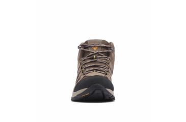 Image of Columbia Crestwood Mid Waterproof Hiking Boot - Mens, Cordovan/Squash, 11.5, 176ovah8