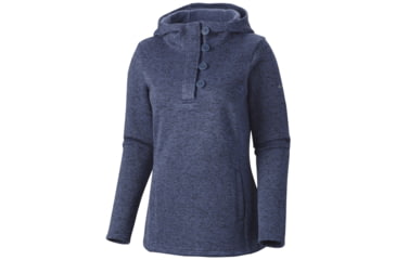 Image of Columbia Darling Days Pullover Hoodie - Women's-Bluebell Heather-X-Small