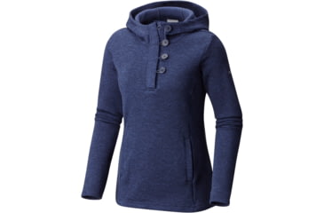 Image of Columbia Darling Days Pullover Hoodie - Women's-Nocturnal Heather-X-Large