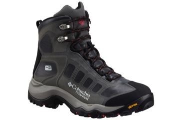 Image of Columbia Daska Pass III Titanium OutDry Extreme Hiking Boot - Women's-Black/Sunset-Medium-6