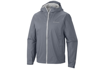 Image of Columbia EvaPOURation Jacket - Men's-Grey Ash-Medium