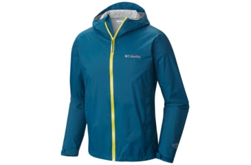 Image of Columbia EvaPOURation Jacket - Men's-Phoenix Blue-X-Large