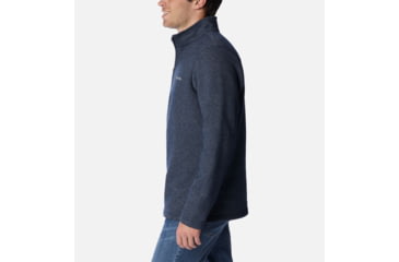 Image of Columbia Great Hart Mountain III Half Zip Sweatshirt - Mens, Collegiate Navy Heather, 2XL, 1625231465-XXL