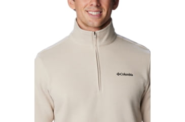 Image of Columbia Great Hart Mountain III Half Zip Sweatshirt - Mens, Dark Stone Heather, Large, 1625231279DrkStnHthL