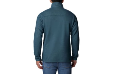 Image of Columbia Great Hart Mountain III Half Zip Sweatshirt - Mens, Night Wave Heather, Large, 1625231414NgtWveHthL