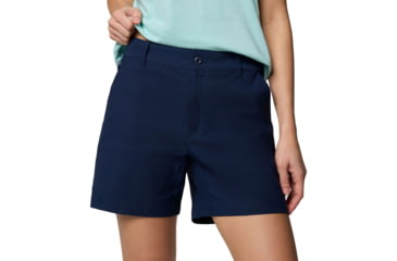 Image of Columbia Leslie Falls Short II - Womens, Collegiate Navy, 12 5, 2126061464-464-12-5