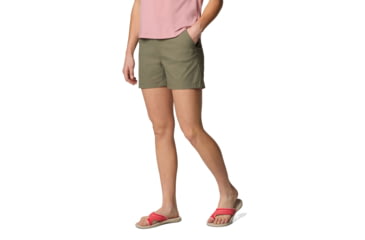 Image of Columbia Leslie Falls Short II - Womens, Stone Green, 8 5, 2126061397-397-8-5