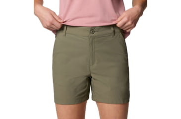 Image of Columbia Leslie Falls Short II - Womens, Stone Green, 8 5, 2126061397-397-8-5