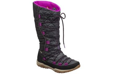 Image of Columbia Loveland Omni-Heat Winter Boot - Women's-Shark/Plum-Medium-6