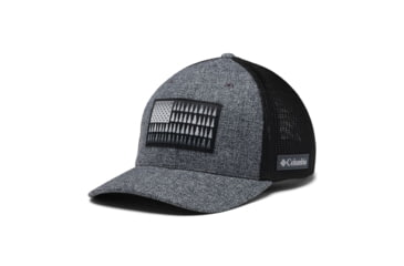 Image of Columbia Mesh Tree Flag Ball Cap, Grill Heather, Small/Medium, 1837101029GrlHthS/M
