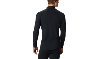 Image of Columbia Midweight Stretch Long Sleeve Half Zip, Black, 2XL - Mens, 1638571010-XXL