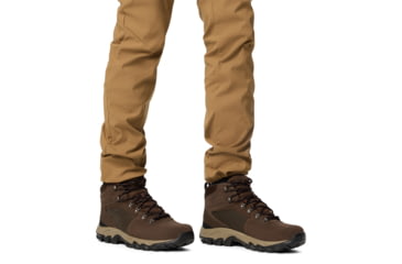 Image of Columbia Newton Ridge Plus II Suede Waterproof Hiking Boot - Mens, Cordovan/Spice, 11, 1746411-233-11