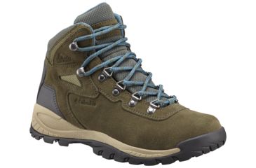 Image of Columbia Newton Ridge Plus Waterproof Amped Hiking Boot - Women's-Nori/Cloudburst-Medium-7.5
