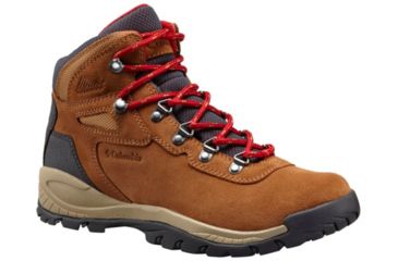 Image of Columbia Newton Ridge Plus Waterproof Amped Hiking Boot - Womens, Elk/Mountain Red, 9.5 US Wide 1718822286-095