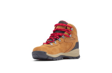 Image of Columbia Newton Ridge Plus Waterproof Amped Hiking Boot - Womens-Elk/Mountain Red-Medium-6.5