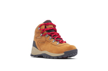 Image of Columbia Newton Ridge Plus Waterproof Amped Hiking Boot - Womens-Elk/Mountain Red-Medium-6.5