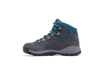 Image of Columbia Newton Ridge Plus Waterproof Amped Hiking Boot - Womens, Shark/River Blue, 9.5US, 1718821013Shk,RvrBl9.5