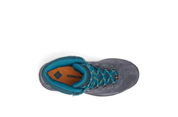 Image of Columbia Newton Ridge Plus Waterproof Amped Hiking Boot - Womens, Shark/River Blue, 9.5US, 1718821013Shk,RvrBl9.5