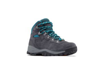 Image of Columbia Newton Ridge Plus Waterproof Amped Hiking Boot - Womens, Shark/River Blue, 9.5US, 1718821013Shk,RvrBl9.5
