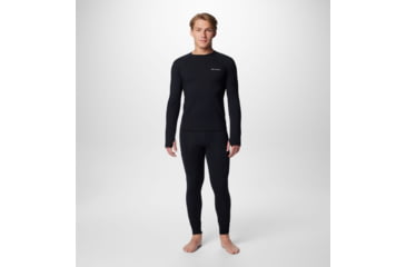 Image of Columbia Omni-Heat Helix Baselayer Crew - Mens, Black, Large, 2095011010-L