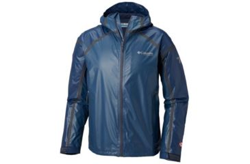 Image of Columbia OutDry Ex Gold Tech Shell - Mens, Dark Mountain/Collegiate Navy, 1X, 1722804478-1X