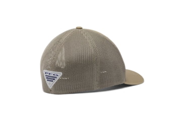 Image of Columbia PFG Mesh Fish Flag Ball Cap, Tusk, 2XL, 1836811220TuskXXL