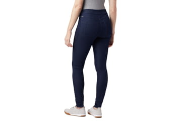 Image of Columbia Pinnacle Peak Twill Legging, Abyss Dark Denim, Extra Small, Regular Inseam - Womens, 1804091439-XS-R