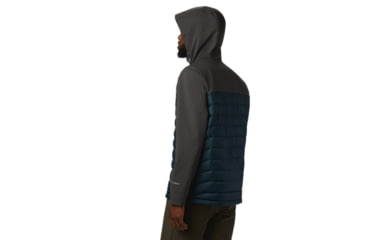 Image of Columbia Powder Lite Hybrid Jacket - Mens, Night Shadow, Shark Heather, Small, 1864631494-S