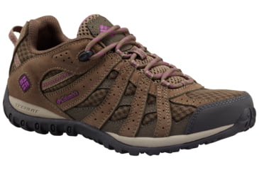 Image of Columbia Redmond Hiking Shoe - Women's-Mud/Razzle-Medium-6.5