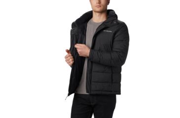 Image of Columbia Ridgeview Peak Hooded Jacket - Mens, Black, Medium, 1864441010-M