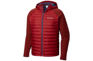 Image of Columbia Rogue Explorer Hybrid Jacket, Red Element, S - Men's, 1846491611-S
