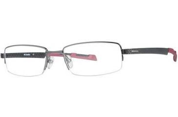 Image of Columbia Sawtooth Eyeglass Frames - Frame Gunmetal/Red, Size 51/18mm CBSAWTOOTH02