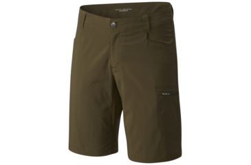 Image of Columbia Silver Ridge Stretch Short - Men's -Peatmoss-40 Waist