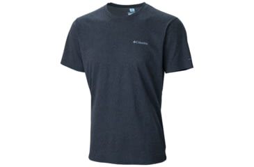 Image of Columbia Silver Ridge Zero Short Sleeve - Men's -Shark Heather-Large