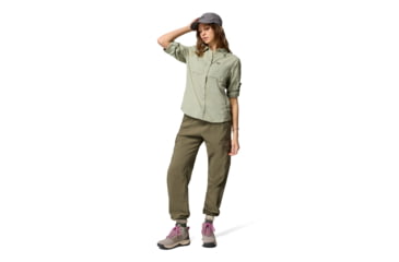 Image of Columbia Skien Valley Long Sleeve Shirt - Womens, Safari, Extra Large, 2119281348-348-XL
