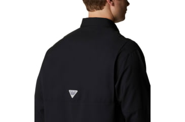 Image of Columbia Tamiami II Long Sleeve Shirt - Mens, Black, Extra Small, 128606-010-XS