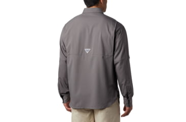Image of Columbia Tamiami II Long Sleeve Shirt - Mens, City Grey, Medium, 1286061023City GreyM