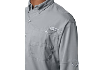 Image of Columbia Tamiami II Long Sleeve Shirt - Mens, Cool Grey, 6X, 128606-019-6X
