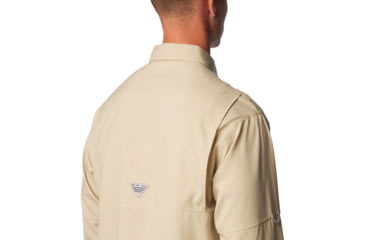 Image of Columbia Tamiami II Long Sleeve Shirt - Men's, Fossil, Extra Small, 1286061160FossilXS